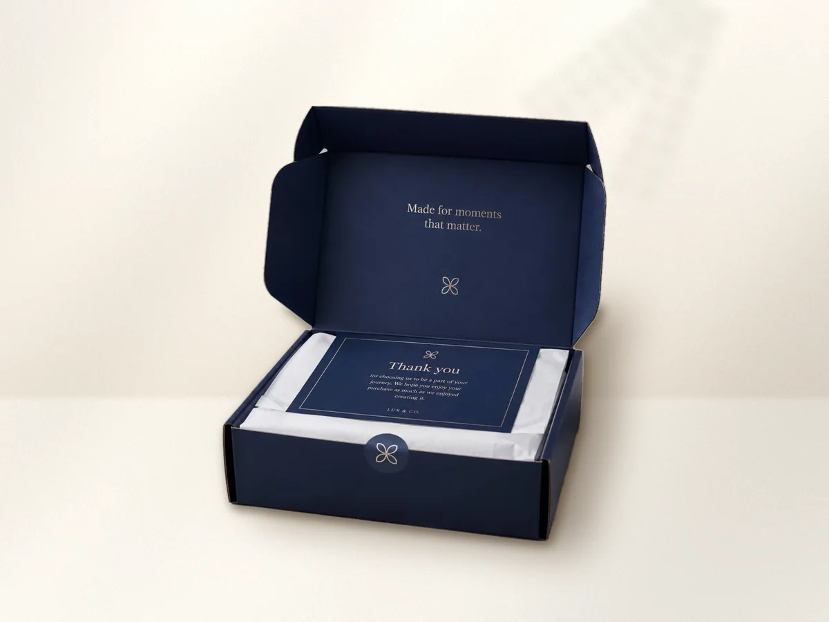 Caja mailer personalizada