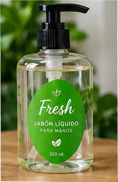 Etiqueta adhesiva para cosmética
